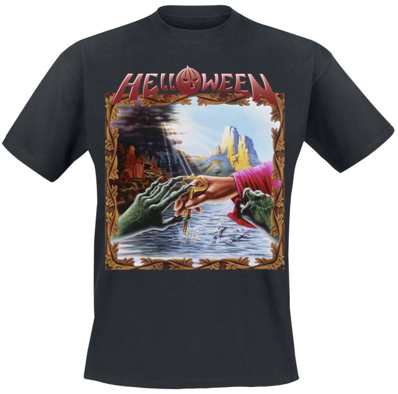 Helloween T-Shirt - Keeper of the seven keys - S bis 4XL - für Männer - Größe 3XL - schwarz  - EMP exklusives Merchandise! von Helloween
