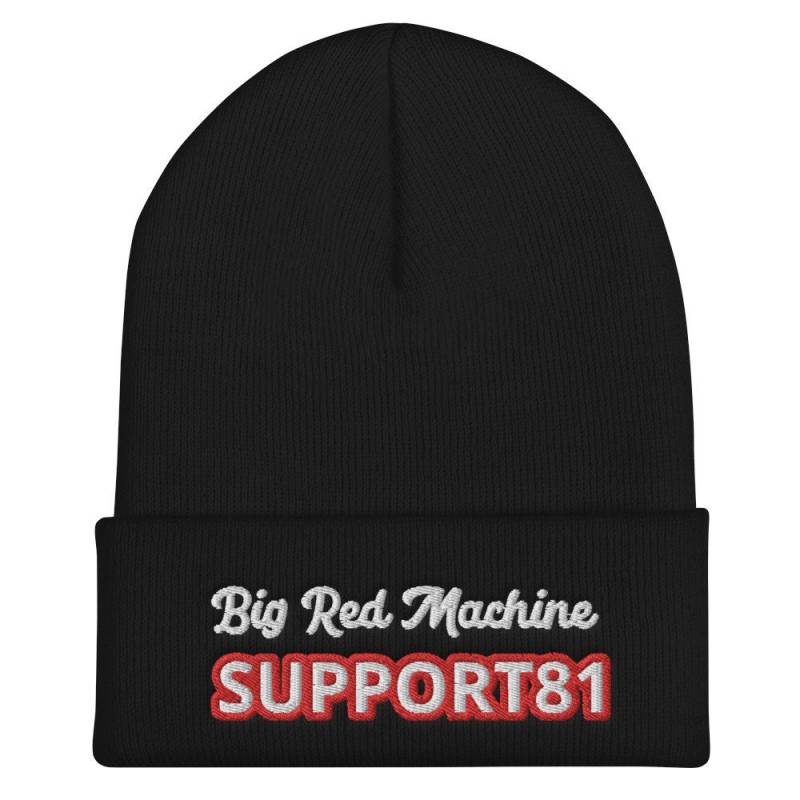01 Hells Angels Bestickte Beanie Support81 Big Red Machine von HellsAngels81Support