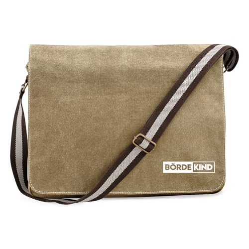 Hellweg Druckerei Umhängetasche Bördekind Modern Geschenk 14 Liter Sahara Canvas Bördekind Geschenkidee von Hellweg Druckerei