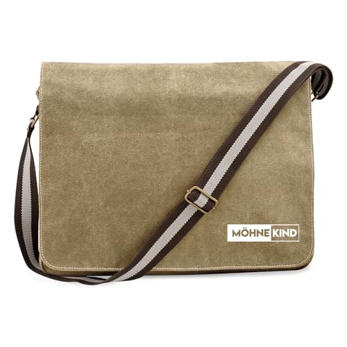 Hellweg Druckerei Umhängetasche Möhnekind Modern Geschenk 14 Liter Sahara Canvas Möhnekind Geschenkidee von Hellweg Druckerei