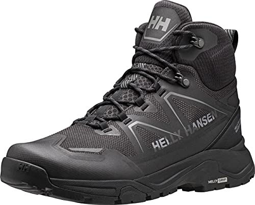 Helly Hansen Herren Cascade Mid Ht Sneaker,Black New Light Grey,48 EU von Helly Hansen