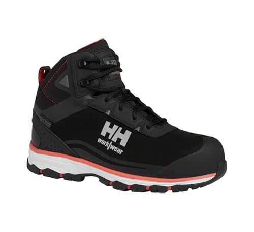 Helly-Hansen Chelsea EVO2 MID HT - Unisex Synthetik Sicherheitsschuhe, S3 ESD, Schwarz, Gr.38 von Helly Hansen