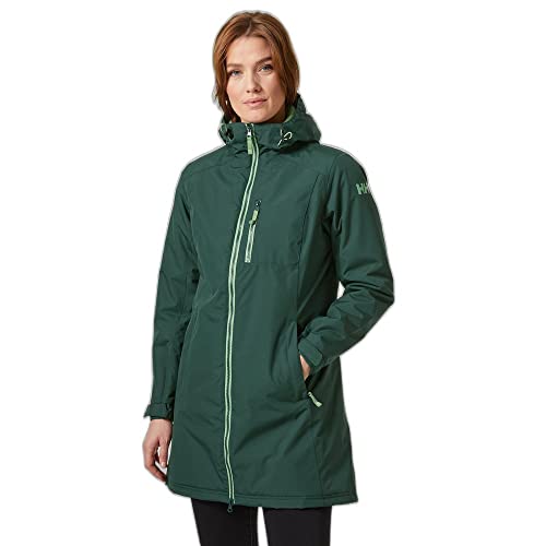 Helly Hansen Damen Belfast Winterjacke, wasserdicht, Winddicht, atmungsaktiv Isolierte Jacke, 495 Dunkeste Fichte, L von Helly Hansen