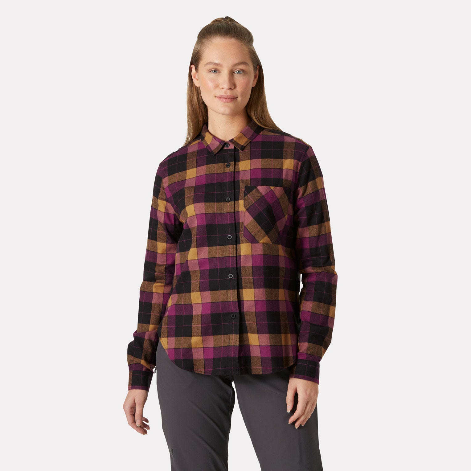 Helly Hansen Damen Bio-flanellhemd Lokka L von Helly Hansen