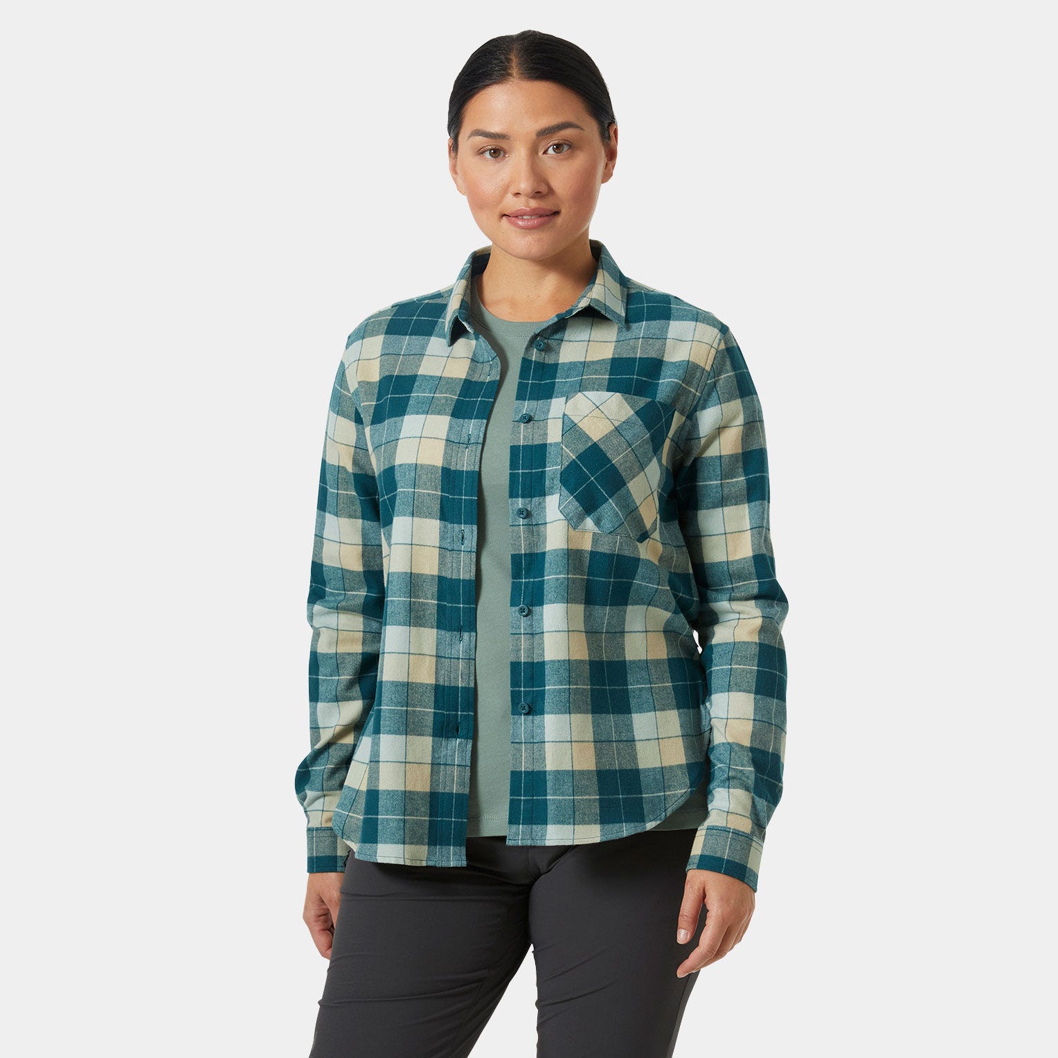 Helly Hansen Damen Bio-flanellhemd Lokka M von Helly Hansen