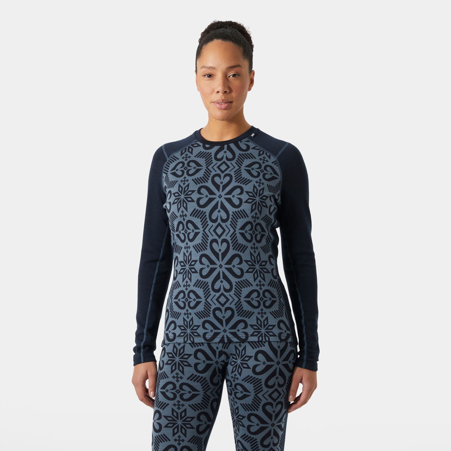 Helly Hansen Damen Lifa Merino Graphic Unterbekleidung XS Helly Hansen Damen Lifa Merino Graphic Unterbekleidung XS von Helly Hansen