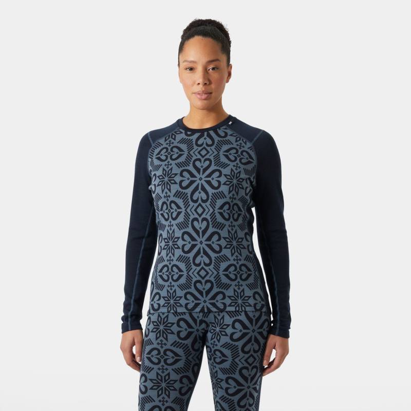 Helly Hansen Damen Lifa Merino Graphic Unterbekleidung XS Helly Hansen Damen Lifa Merino Graphic Unterbekleidung XS von Helly Hansen