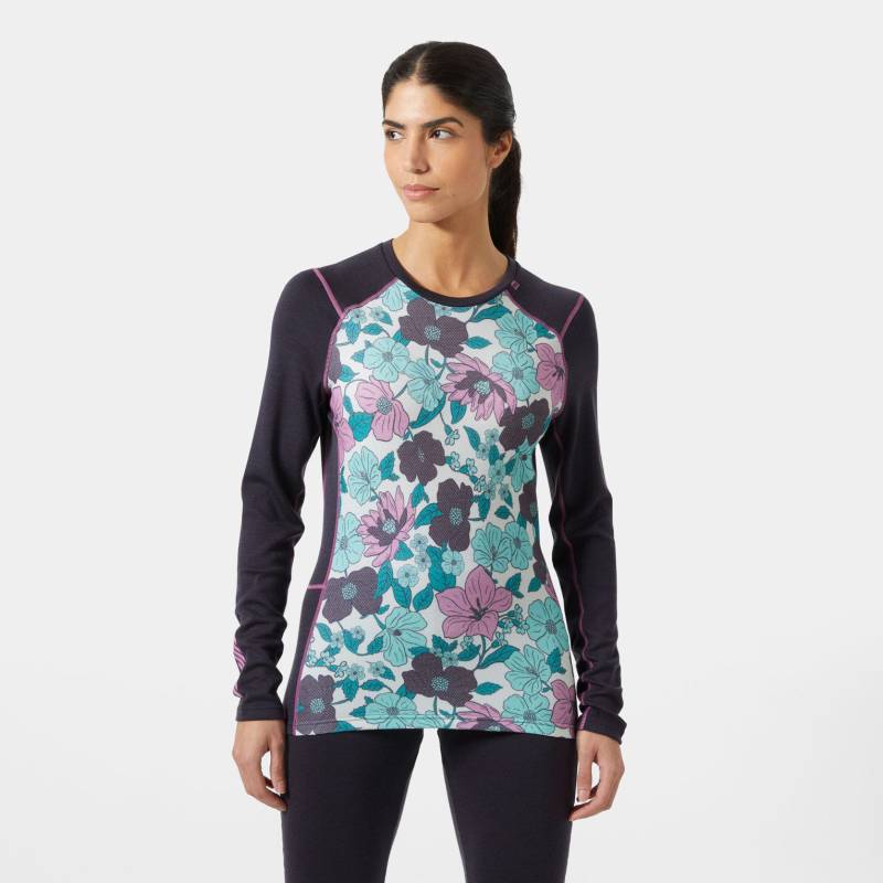 Helly Hansen Damen Lifa Merino Graphic Unterbekleidung XS Helly Hansen Damen Lifa Merino Graphic Unterbekleidung XS von Helly Hansen