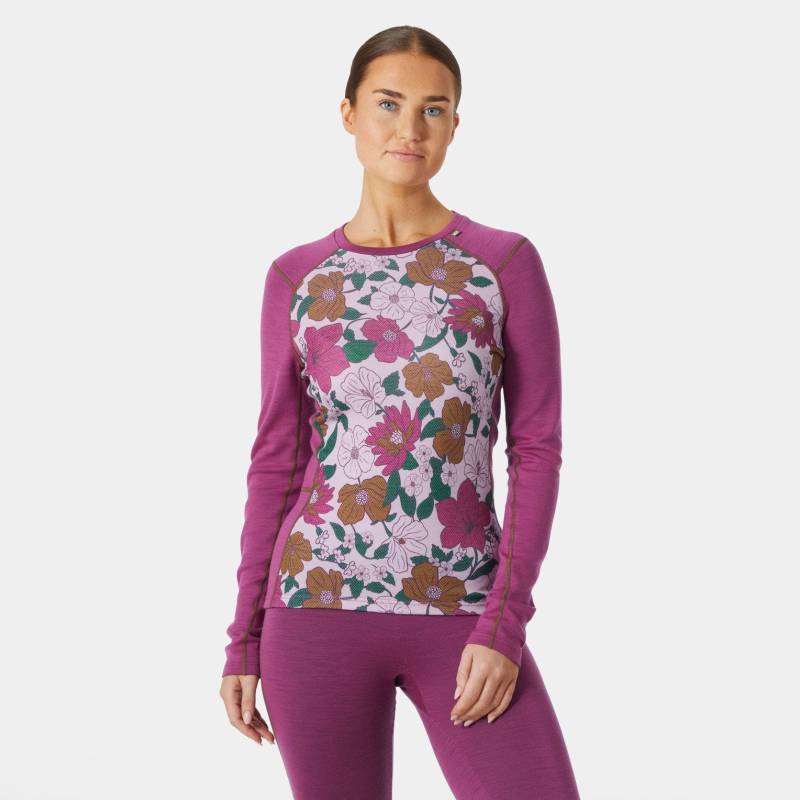 Helly Hansen Damen Lifa Merino Graphic Unterbekleidung XS von Helly Hansen
