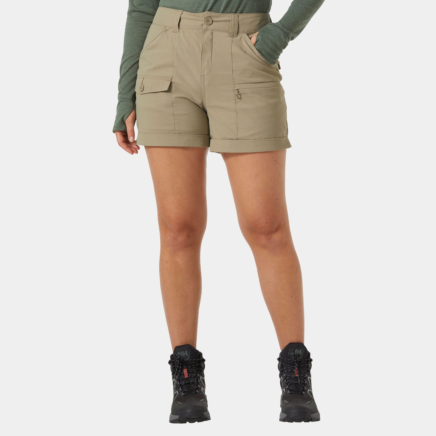 Helly Hansen Damen Maridalen Schelltrocknende Cargo-shorts L von Helly Hansen