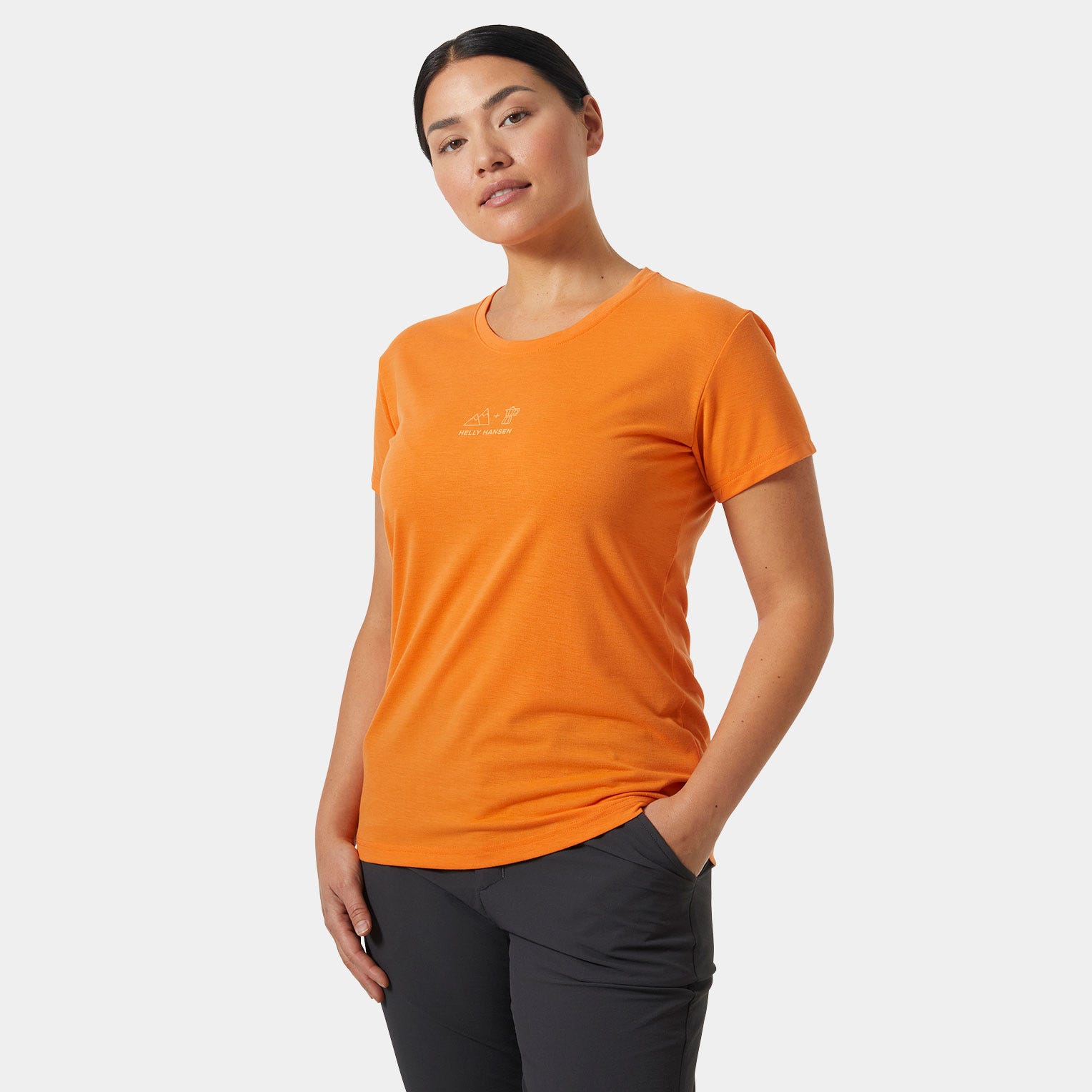 Helly Hansen Damen Skog Jersey-t-shirt Aus Recyletem Material L von Helly Hansen