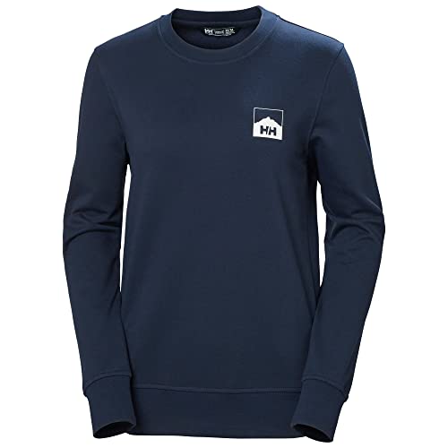 Helly Hansen Damen W Nord Graphic Sweatshirt Hemd, Navy, L von Helly Hansen