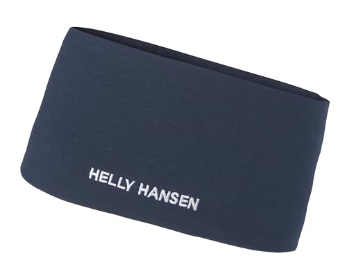 Helly-Hansen HH Light Stirnband – Uni Sport-Stirnbänder, vielseitiges Schweißband für Laufen, Yoga und Outdoor-Aktivitäten, 597 Marineblau, 1 Count (Pack of 1) von Helly Hansen