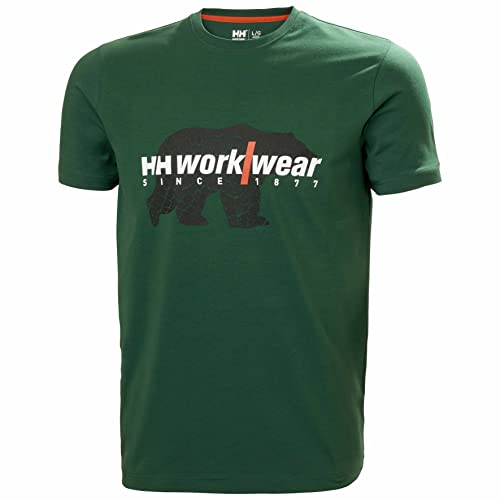 Helly-Hansen Herren Arbeitskleidung Hhww Graphic T-Shirt, green, 4XL von Helly-Hansen