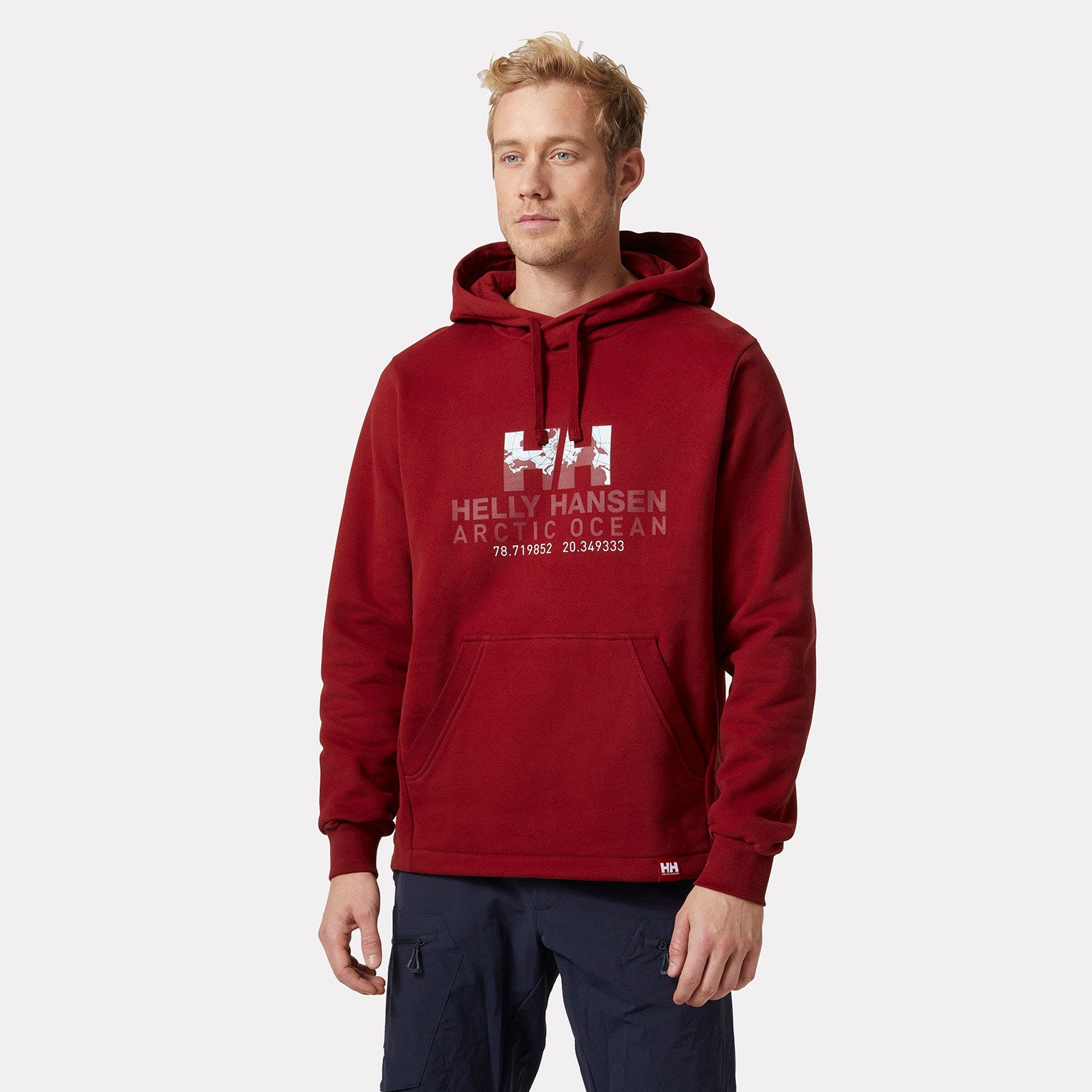 Helly Hansen Herren Arctic Ocean Bio-baumwolle Hoodie L von Helly Hansen