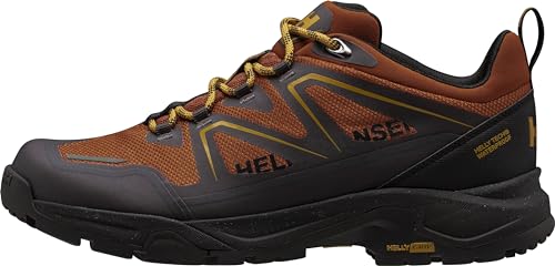 Helly Hansen Herren Cascade Mid Hiking Boots Mountain Lifestyle, Ginger Biscuit/Ebony, 44.5 EU von Helly Hansen