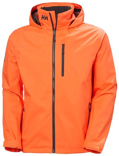 Helly-Hansen Herren Crew Hooded Jacket 2.0, 307 Flame, Large von Helly Hansen