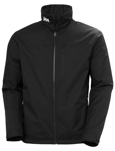 Helly-Hansen Herren Crew Midlayer-Jacke 2.0, 990 Schwarz, Größe 4XL von Helly Hansen