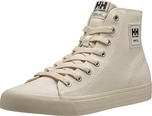 Helly Hansen Herren Fjord Eco Canvas Mid Sneaker, 012 Raw Cream, 40.5 EU von Helly Hansen