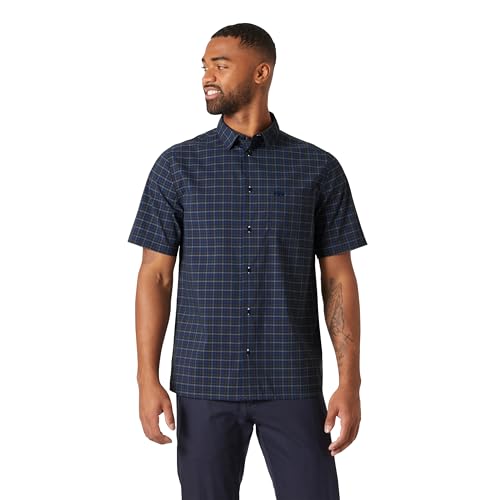 Helly Hansen Herren Fjord Schnell Trocknende Kurzarmhemd 2.0, S, Marineblau Helly Hansen Herren Fjord Schnell Trocknende Kurzarmhemd 2.0, S, Marineblau von Helly Hansen
