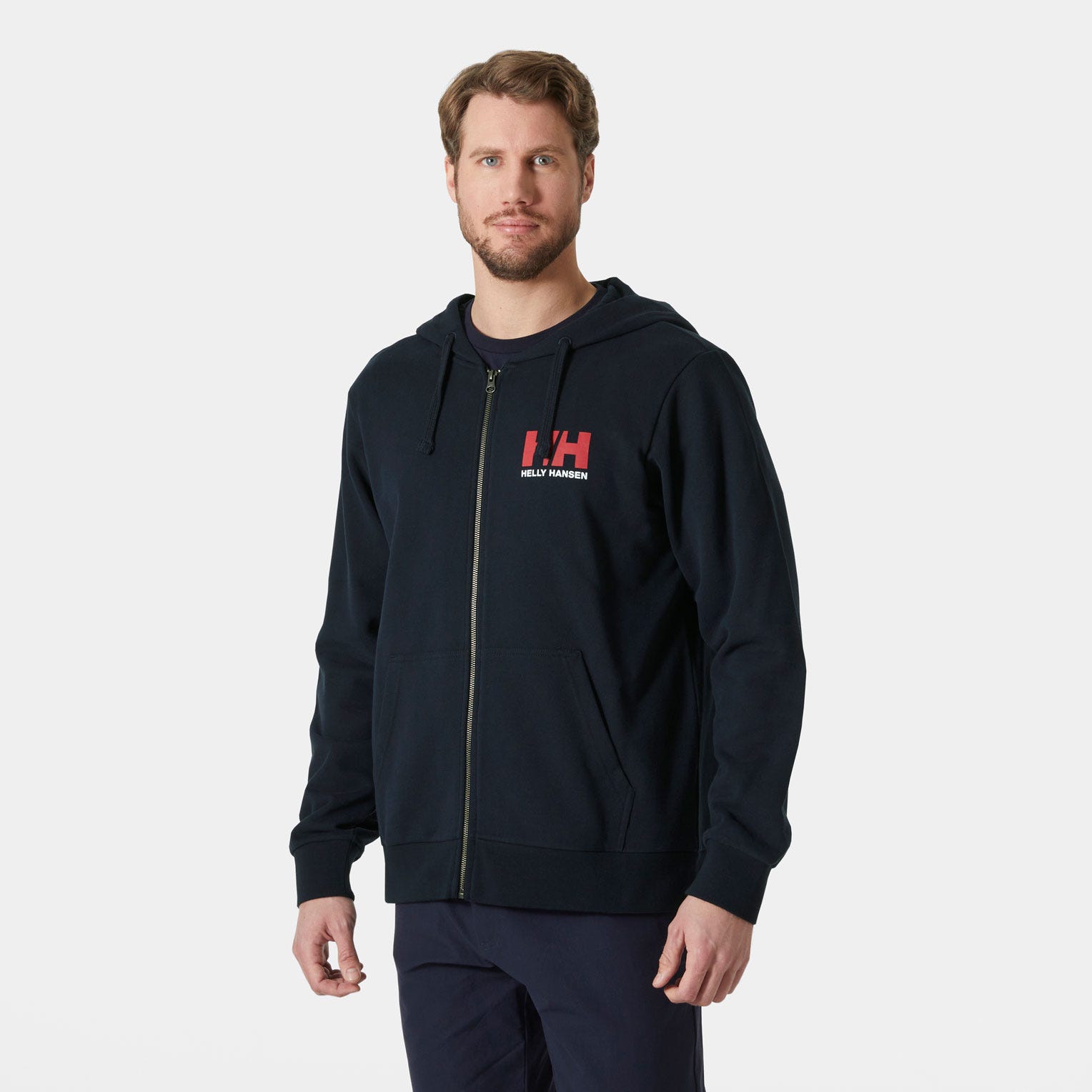 Helly Hansen Herren HH Logo Hoodie 2.0 Full-zip L von Helly Hansen