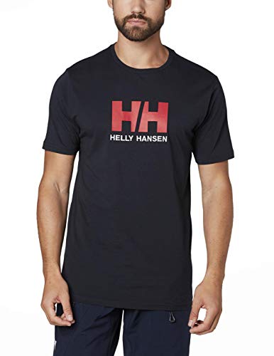 Helly Hansen Herren HH Logo T-Shirt, Marineblau, XL von Helly Hansen