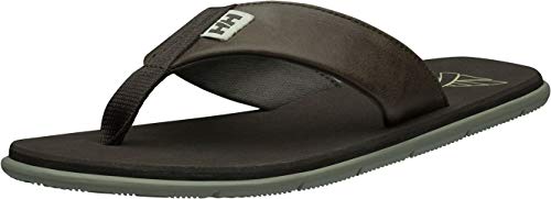 Helly Hansen Herren Helly Hansen Seasand Leather Sandal 11495_713 Zehentrenner, Espresso / Fallen Rock, 41 von Helly Hansen