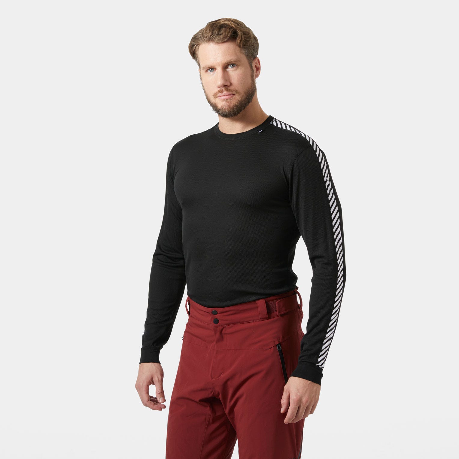 Helly Hansen Herren Lia Stripe Ski-langarm-shirt M Helly Hansen Herren Lia Stripe Ski-langarm-shirt M von Helly Hansen