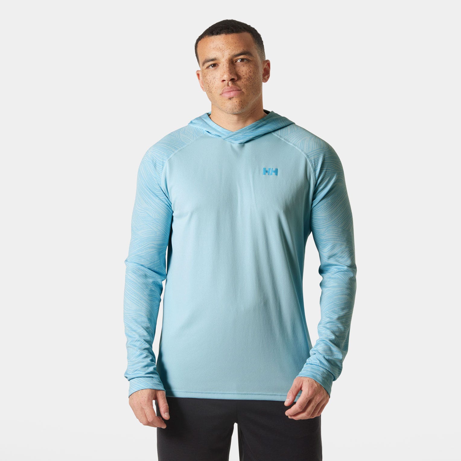 Helly Hansen Herren Lifa® Active Solen Graphic Hoodie 2XL von Helly Hansen
