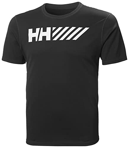 Herren Helly Hansen Lifa Tech Graphic Tshirt, Schwarz, M von Helly Hansen