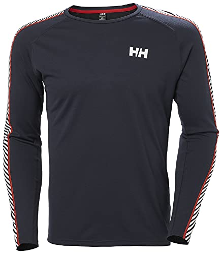 Herren Helly Hansen Lifa Active Stripe Crew, Marineblau, L von Helly Hansen