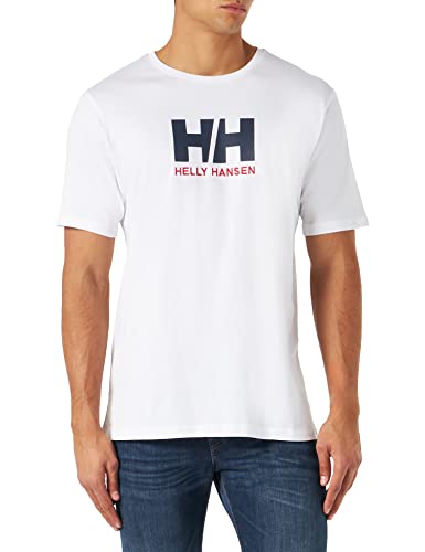 Helly Hansen Herren Logo Shirt, 002 Weiß, 3XL von Helly Hansen