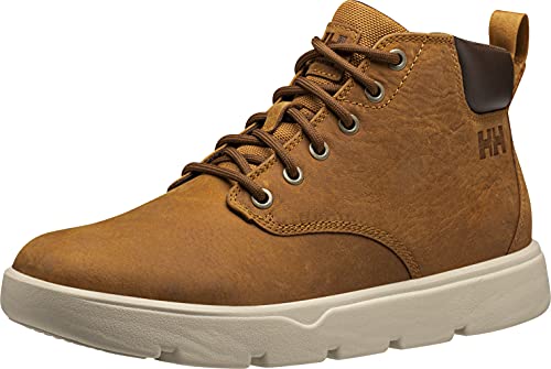 Helly Hansen Herren Pinehurst Leather Sneaker, Honey Wheat / Coffee Bean, 42.5 EU von Helly Hansen