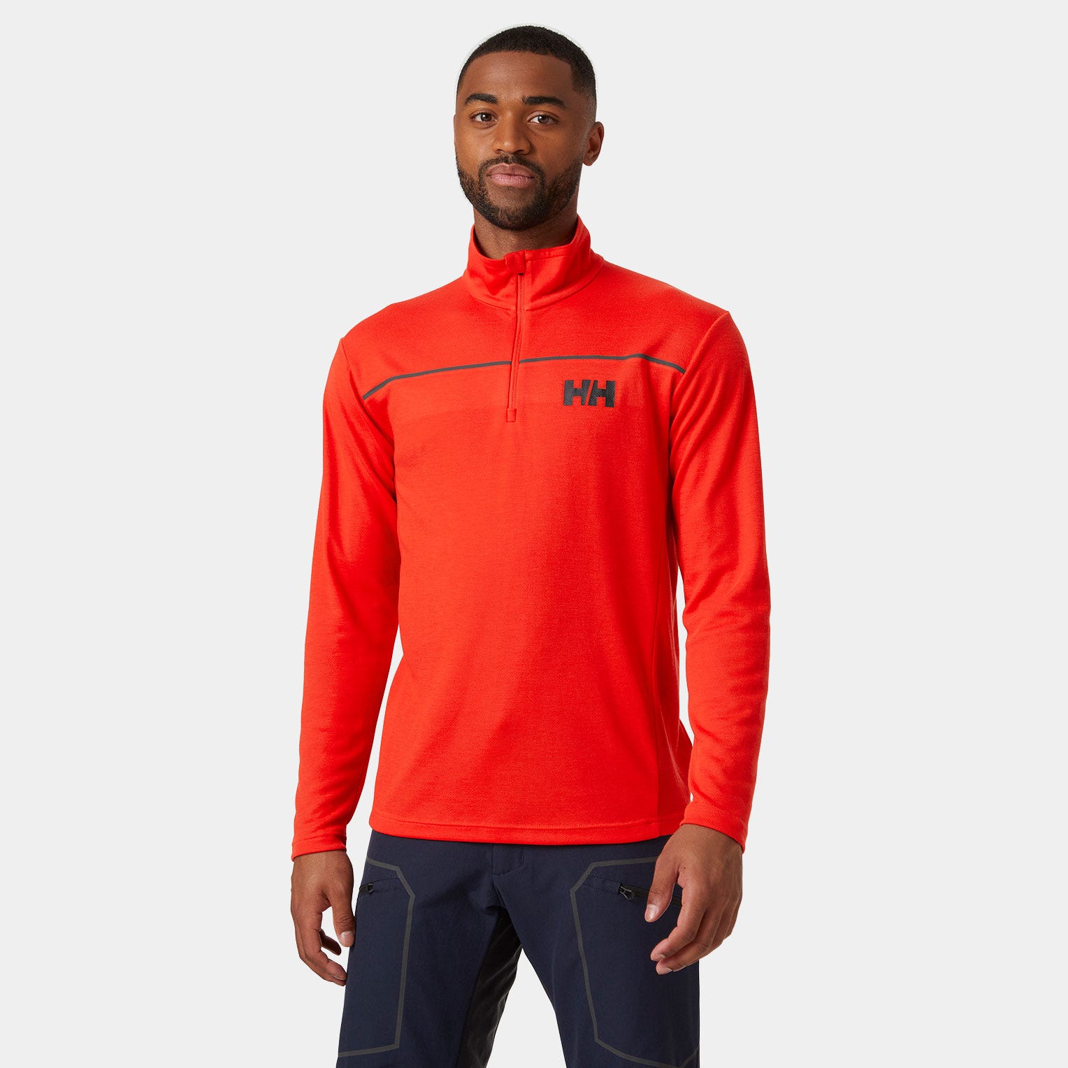 Helly Hansen Herren Pullover Mit 1/2-zip Schnelltrocknend L von Helly Hansen