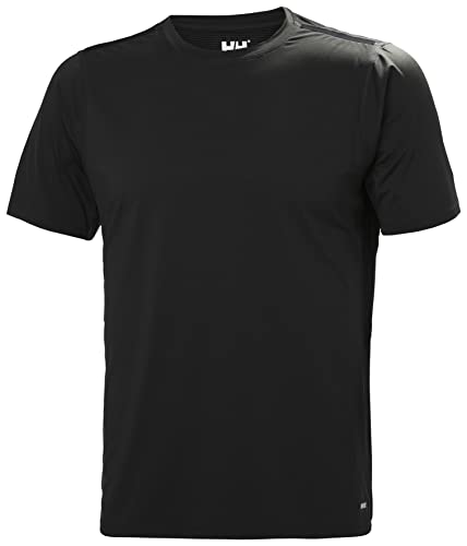 Herren Helly Hansen Tech Trail Ss T-Shirt, Schwarz, L von Helly Hansen