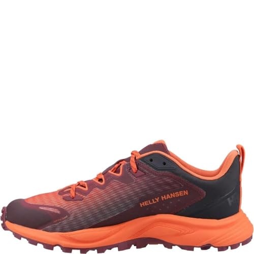 Helly-Hansen Herren Trail Wizard Lifestyle Sneakers, 658 Hickory/Bright Orange, 40 EU von Helly-Hansen