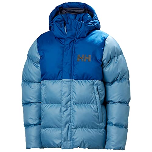 Helly Hansen Junior Unisex Current Model JR Vision Puffy Jack, Blue Fog, 8 von Helly Hansen