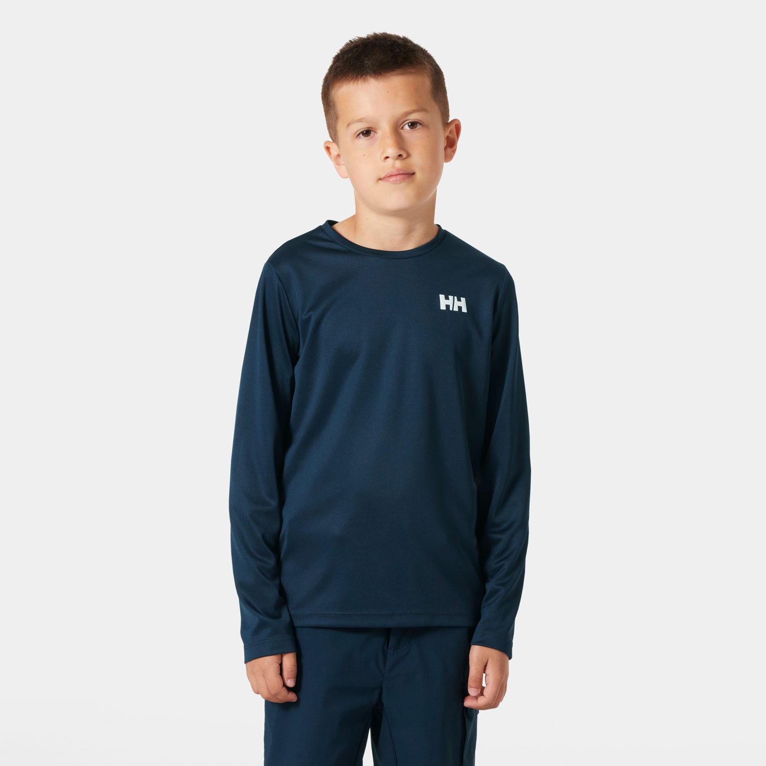 Helly Hansen HH Tech Long Sleeve Crew Langarm-shirt Junioren 152/12 von Helly Hansen