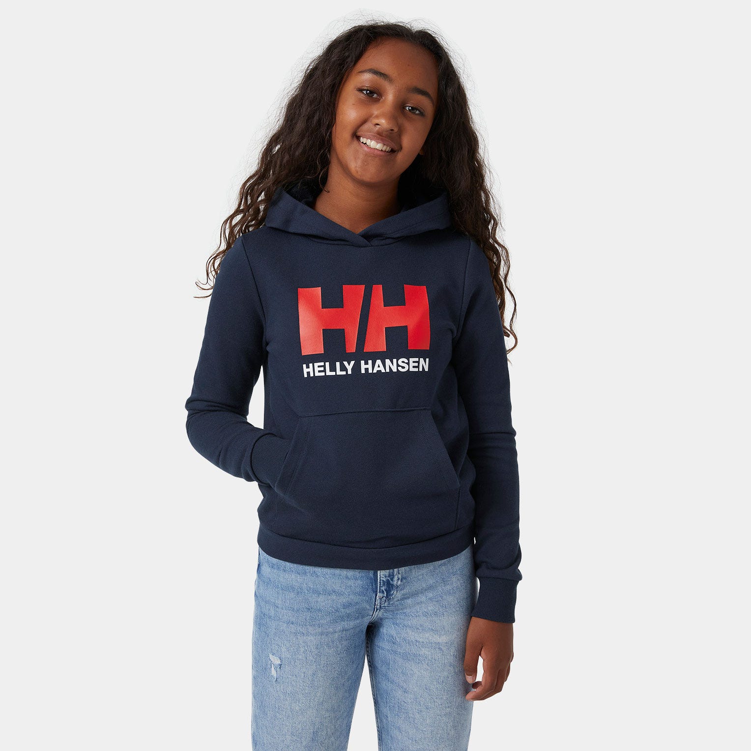 Helly Hansen Kinder Hoodie HH Logo 2.0 128/8 von Helly Hansen