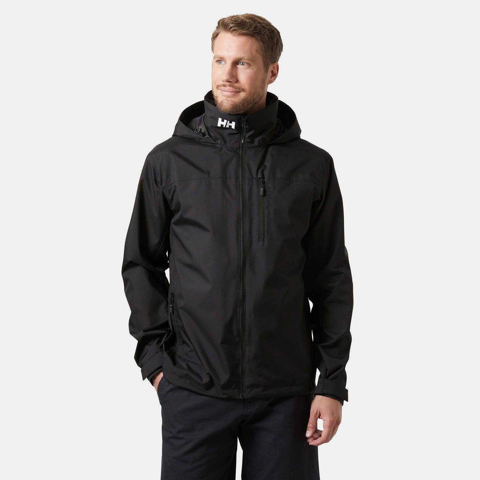 Helly Hansen Men’s Crew Hooded Sailing Jacket 2.0 L von Helly Hansen