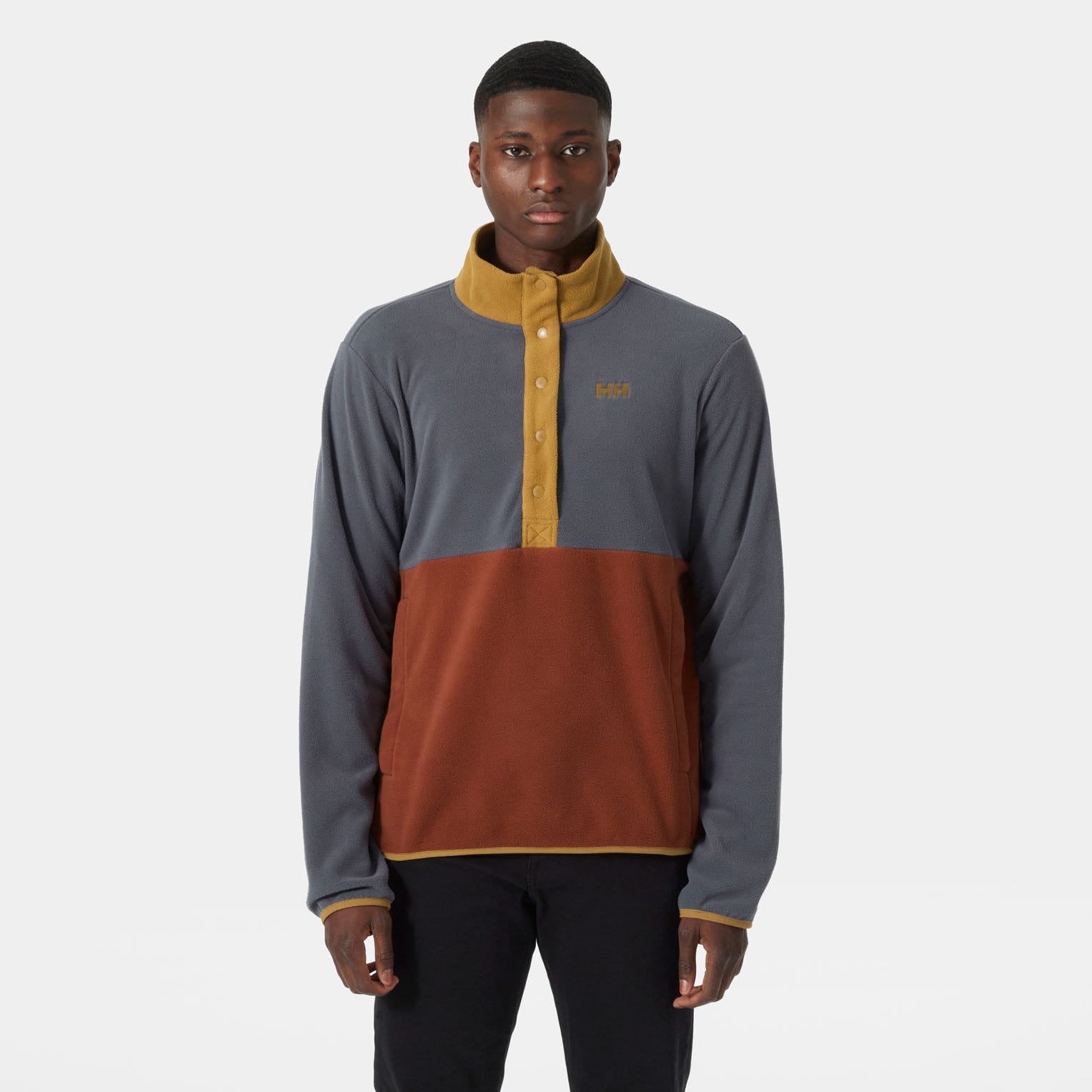 Helly Hansen Herren Daybreaker Pullover Mit Druckknöpfen L von Helly Hansen