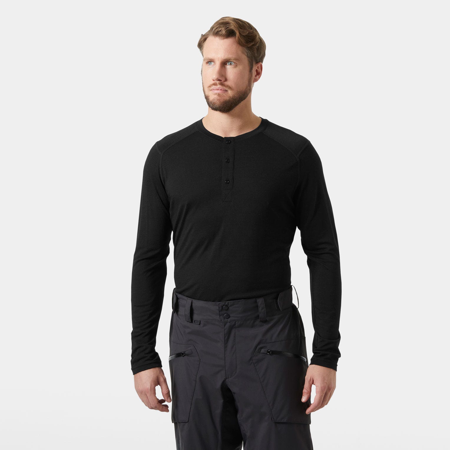 Helly Hansen Men's HH Durawool Long Sleeve Henley L von Helly Hansen