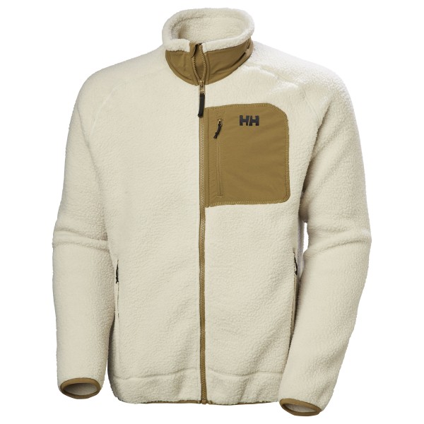 Helly Hansen - Panorama Pile Block Jacket - Fleecejacke Gr L beige von Helly Hansen