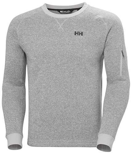 Helly Hansen Sweatshirt Varde Crewneck 853 Grey Fog, grau, X-Large von Helly Hansen