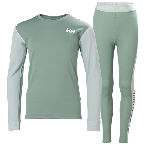 Helly Hansen Unisex Kids JR HH Lifa Active Set Base Layer Bottom, 489 Cactus, 12 Years von Helly Hansen