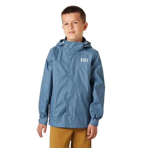 Helly-Hansen Unisex Kids Standard Loke Jacket 2.0, 601 Washed Navy von Helly Hansen