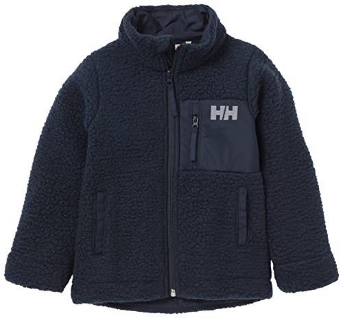 Kinder Unisex Helly Hansen K Champ Pile Jacket, Marineblau, 4 von Helly Hansen