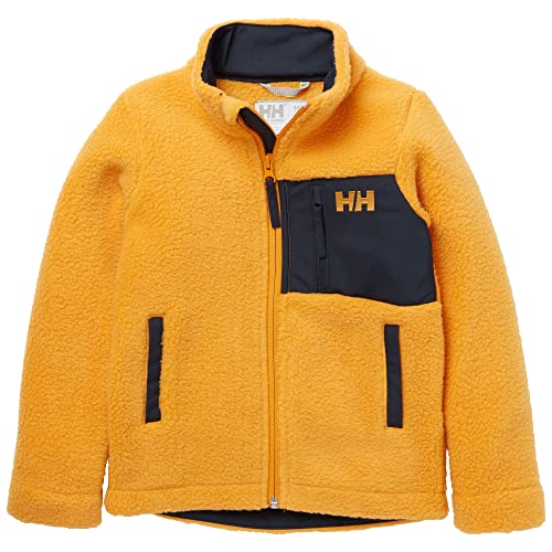 Helly Hansen Unisex Kinder Champ Pile Jacke Fleecejacke, gelb, 116 von Helly Hansen