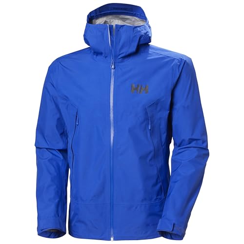 Helly-Hansen Verglas Infinity Shell Jkt 2.0 Herren Wasserdichter & Atmungsaktiver Mantel - Leichte Outdoor-Abenteuerjacke, 543 Kobalt 2.0, Medium von Helly Hansen