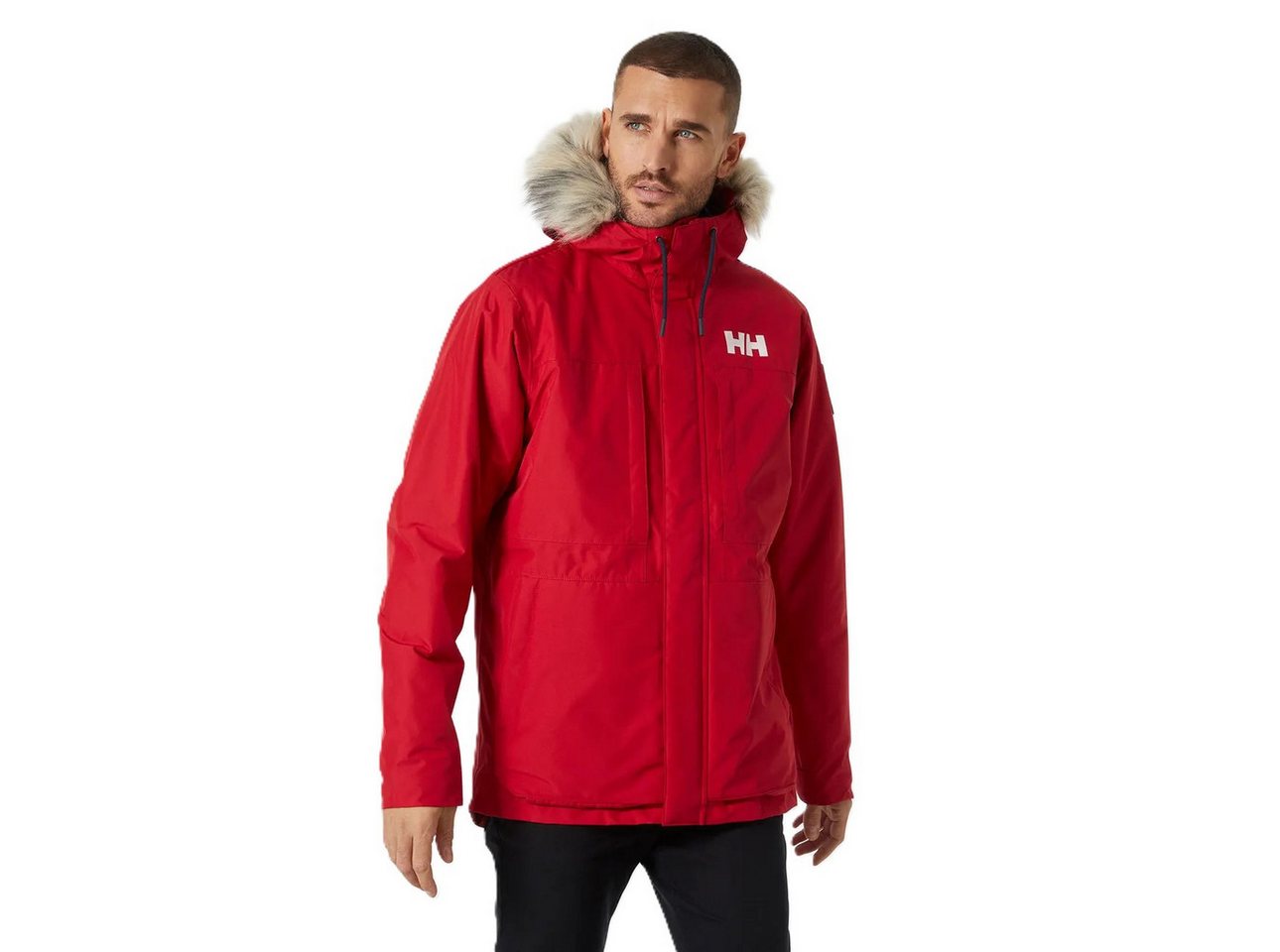 Helly Hansen Winterjacke Winter-Parka Coastal 3.0 (PrimaLoft®, wasserdicht) rot Herren von Helly Hansen